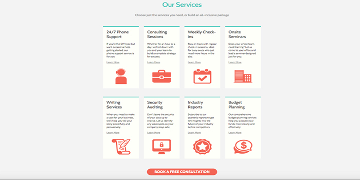 customer to know what kind of services - jujubee media