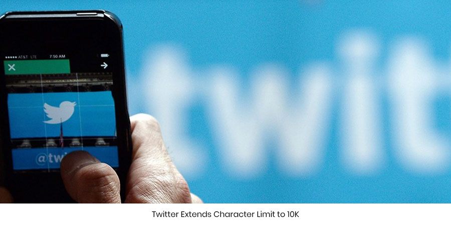 Twitter Extends Character Limit to 10K