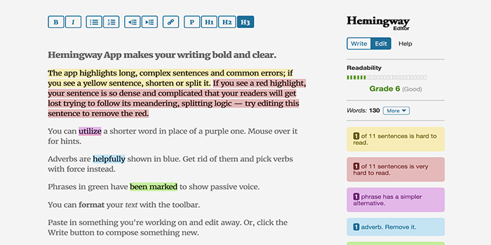 Hemmingway Editor - Jujubee Media